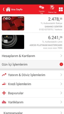 Akbank Direkt android App screenshot 6